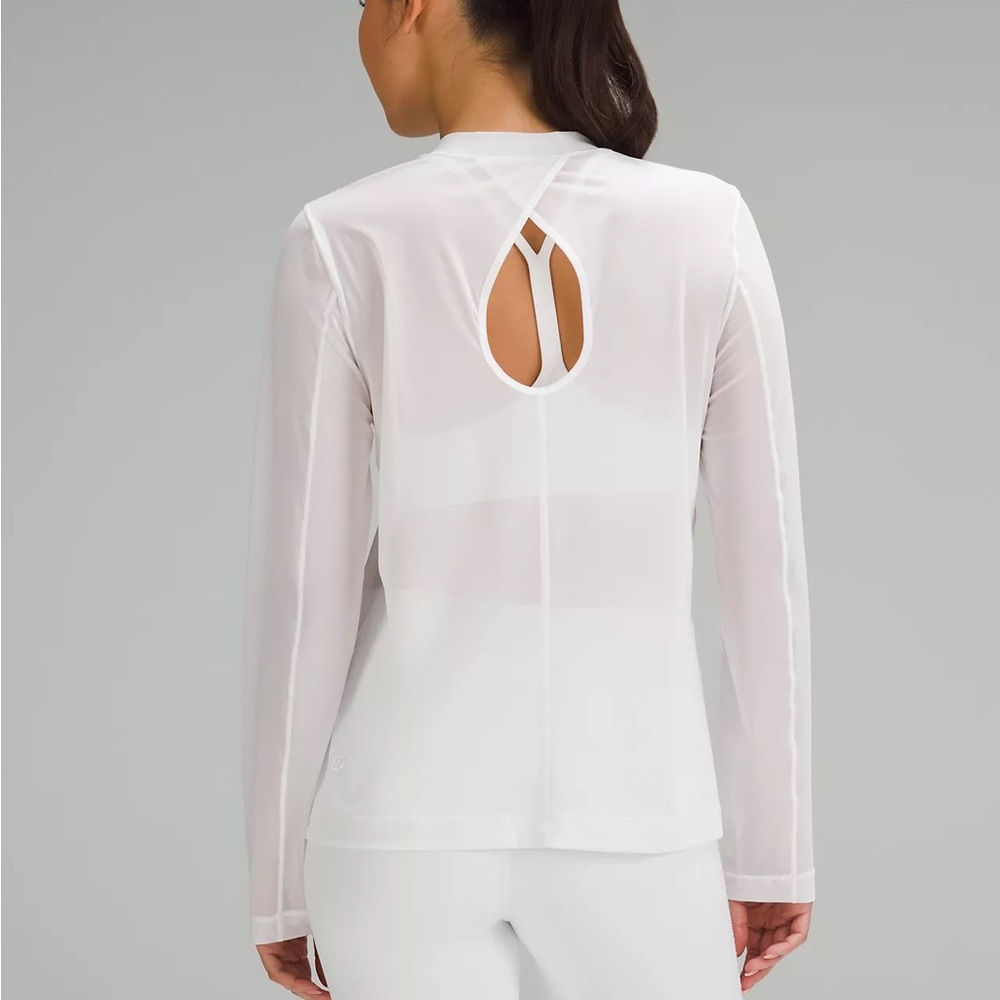 Lululemon Keyhole Mesh Long Sleeve! NWT!